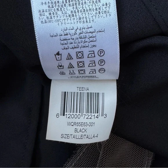 BCBGMAXAZRIA Black Lace Fit & Flare Dress “Teena” Size 4 - Picture 6 of 10